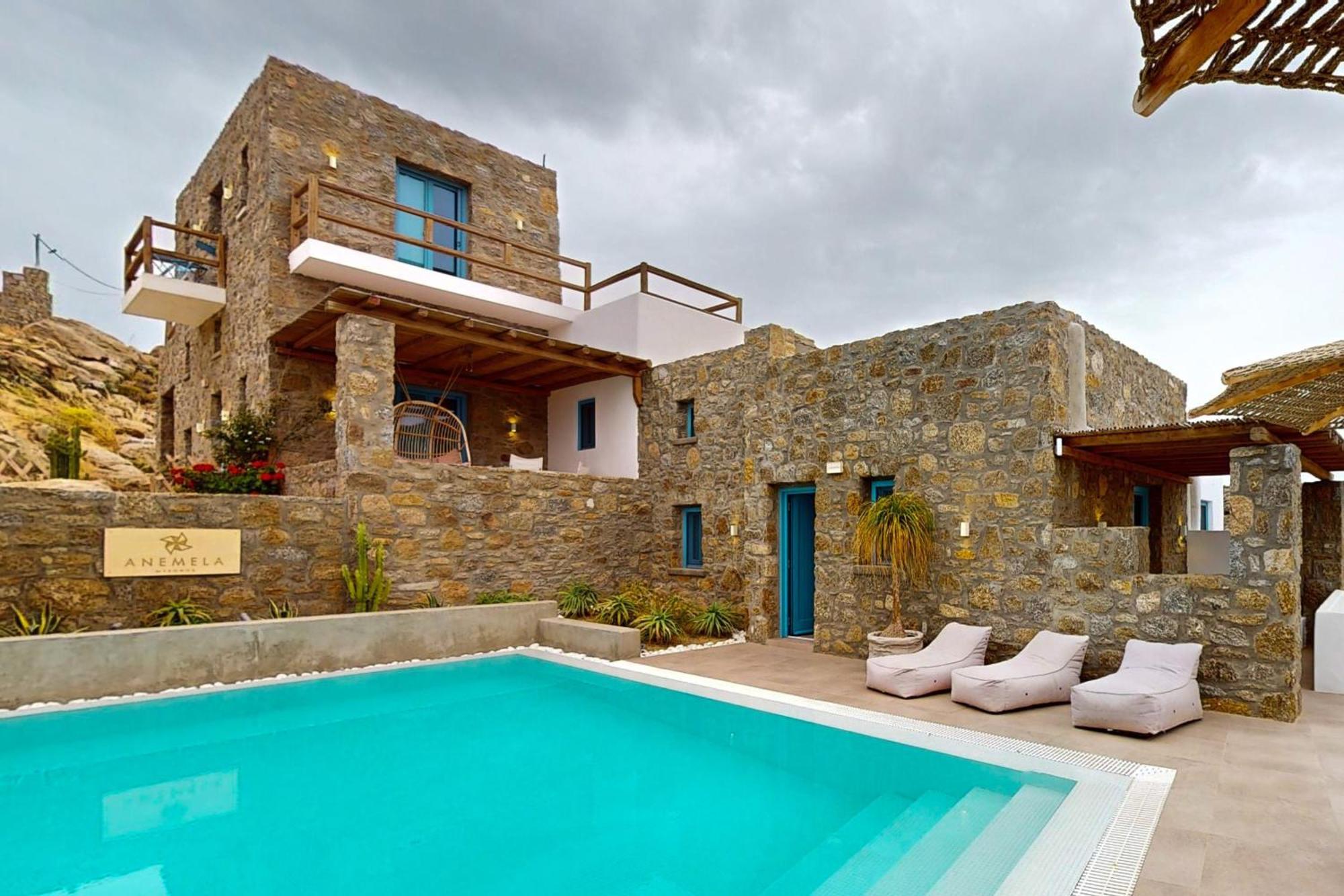 Anemela Villas & Suites Mykonos Agrari  Luaran gambar